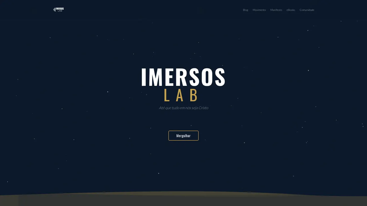 Site da comunidade Imersos Lab