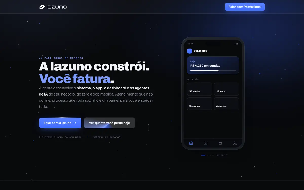 Site da Iazuno